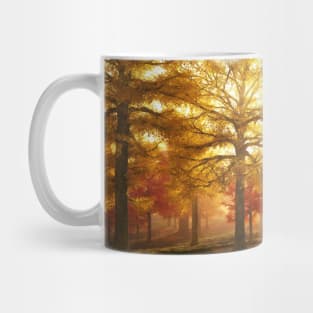 Autumn Land - Happy Little Trees Mug